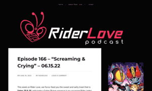 Riderlovepodcast.com thumbnail