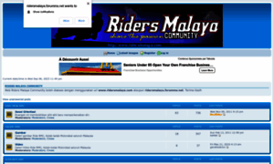 Ridersmalaya.forumotion.com thumbnail