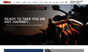 Ridersmotorcycles.com thumbnail