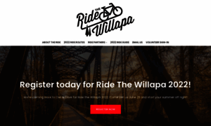 Ridethewillapa.com thumbnail