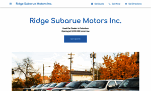 Ridge-subarue-motors-inc.business.site thumbnail
