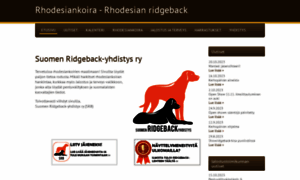 Ridgeback.fi thumbnail
