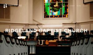 Ridgelandbaptist.org thumbnail