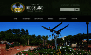 Ridgelandsc.gov thumbnail