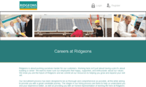 Ridgeons.current-vacancies.com thumbnail