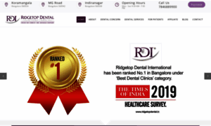 Ridgetopdental.in thumbnail