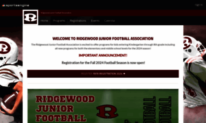 Ridgewoodjrfootball.com thumbnail