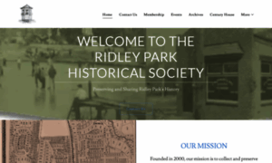 Ridleyparkhistorical.org thumbnail