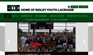 Ridleyyouthlacrosse.com thumbnail