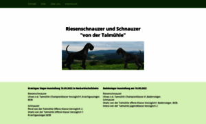 Riesenschnauzer-talmuehle.de thumbnail