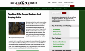 Riflescopecenter.net thumbnail
