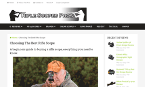 Riflescopespros.com thumbnail