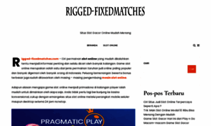 Rigged-fixedmatches.com thumbnail