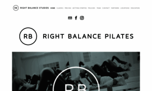 Rightbalancepilates.com thumbnail