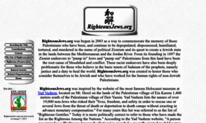 Righteousjews.org thumbnail