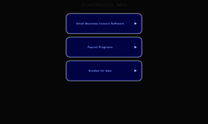 Rightreader.info thumbnail
