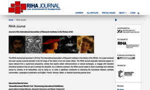 Riha-journal.org thumbnail