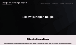 Rijbewijskopen-belgie.com thumbnail