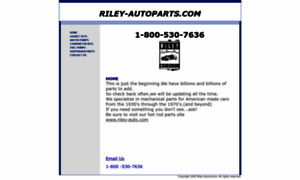 Riley-autoparts.com thumbnail