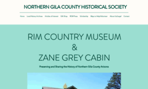 Rimcountrymuseums.com thumbnail