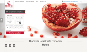 Rimonimhotels.com thumbnail