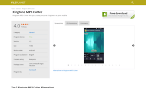 Ringtone-mp3-cutter.fileplanet.com thumbnail