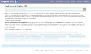Ringtonemp3.info thumbnail