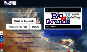 Riograndecenterforspiritualliving.org thumbnail