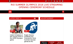 Rioolympics2016livestreaming.com thumbnail