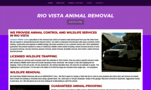 Riovista-wildlife-removal.com thumbnail