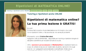 Ripetizionidimatematicaonline.it thumbnail