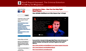 Ripoffreportscam.wordpress.com thumbnail