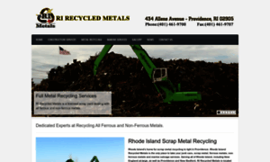 Rirecycledmetals.com thumbnail