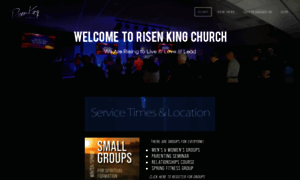 Risenkingchurch.com thumbnail