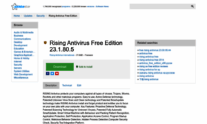 Rising-antivirus-free-edition.updatestar.com thumbnail