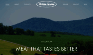 Risingspringmeats.com thumbnail