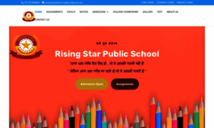 Risingstarpublicschool.in thumbnail