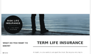Risk-life-insurance.com thumbnail