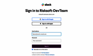 Risksoft-devteam.slack.com thumbnail