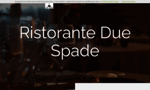 Ristoranteduespade.it thumbnail