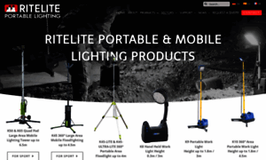 Riteliteportablelighting.co.uk thumbnail