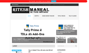 Riteshmanral.com thumbnail