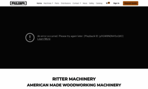 Rittermachinerycompany.com thumbnail