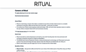 Ritual.workable.com thumbnail