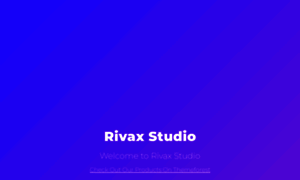 Rivaxstudio.com thumbnail
