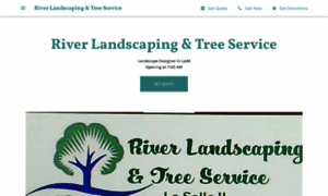River-landscaping-tree-service.business.site thumbnail