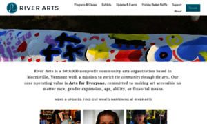 Riverartsvt.org thumbnail