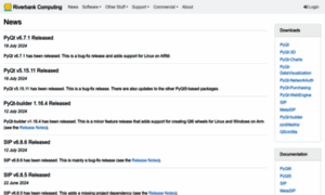 Riverbankcomputing.co.uk thumbnail