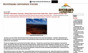 Riverbanksoutdoorstore.wordpress.com thumbnail