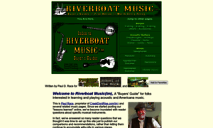 Riverboatmusic.com thumbnail